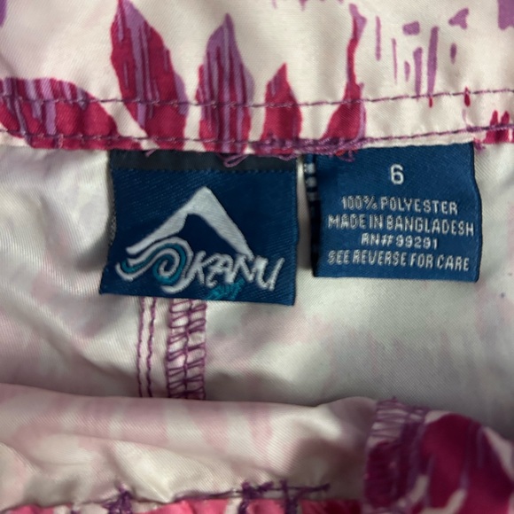 Okami Surf - Board Shorts Swim Trunks Size 6 - Picture 3 of 3